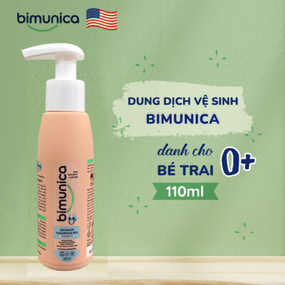 Dung dach va sinh bA© trai bimunica 110ml 2 sữa tắm gội