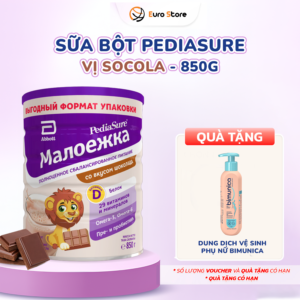 Sữa bột Pediasure Nga (850g) - Vị Socola (Dành cho bé từ 1-10 tuổi)
